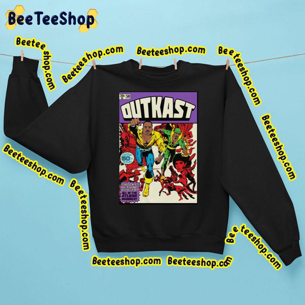 Retro Comic Art Dangerous Outkast Trending Unisex Sweatshirt