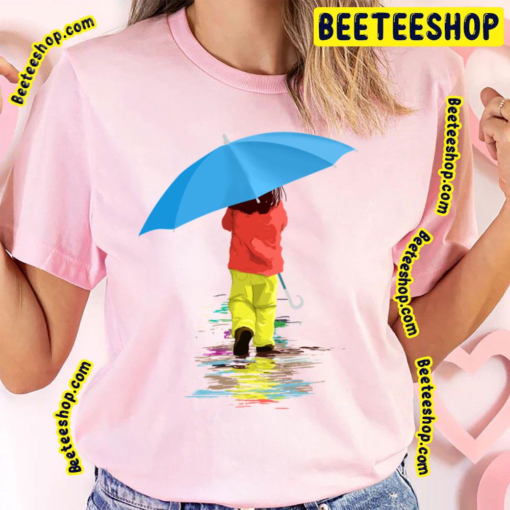 Retro Girl After The Rain Trending Unisex T-Shirt