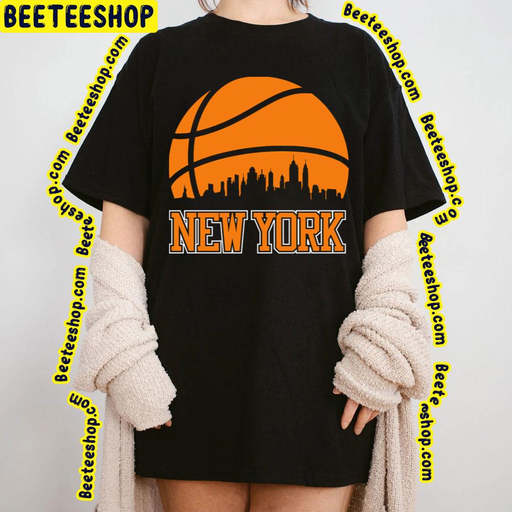 Retro Knicks Basketball New York New York Trending Unisex T-Shirt