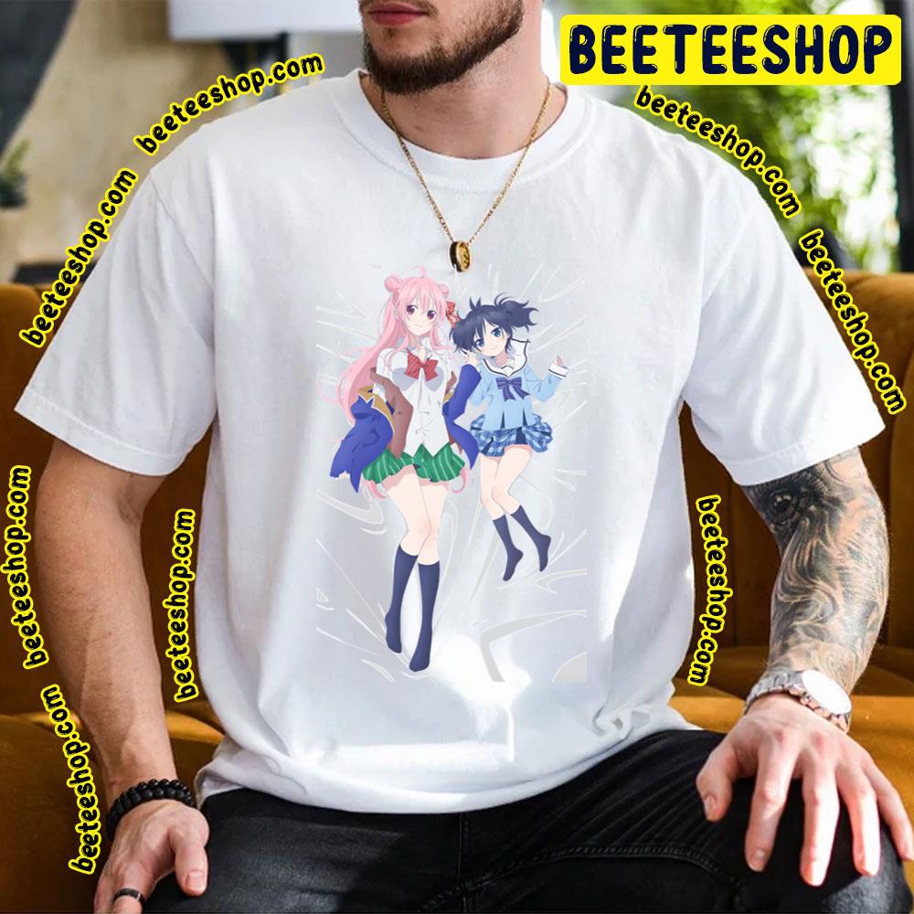 Satou And Shio On Bed Happy Sugar Life Trending Unisex T-Shirt