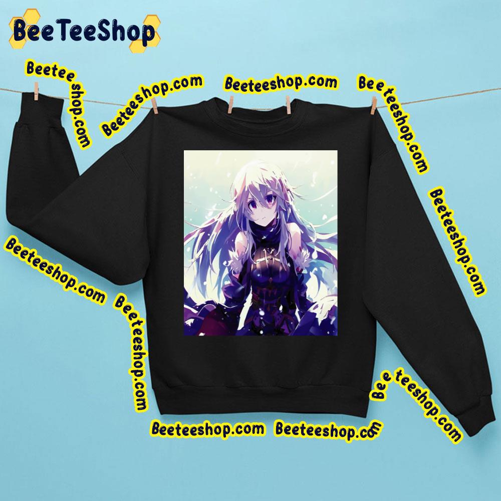 Shinoa In Vibrant Colors Owari No Seraph Trending Unisex Sweatshirt