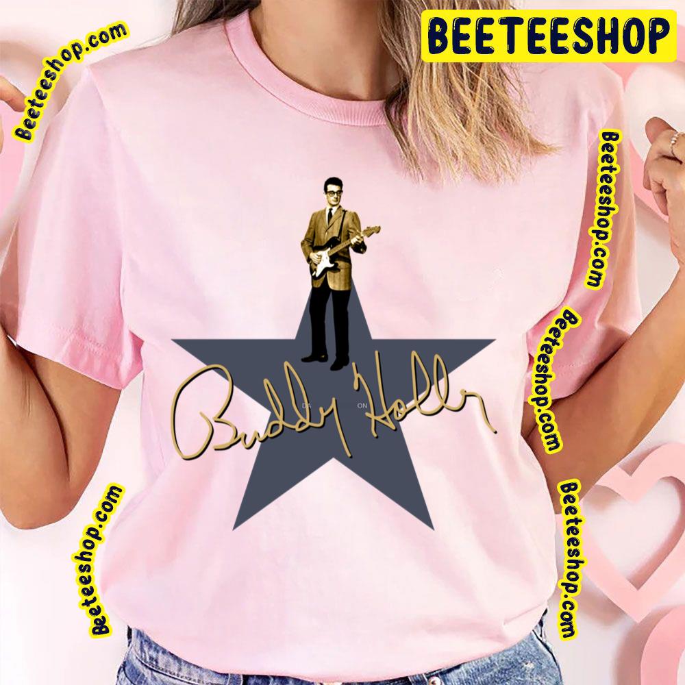 Signature Star Buddy Holly Trending Unisex T-Shirt