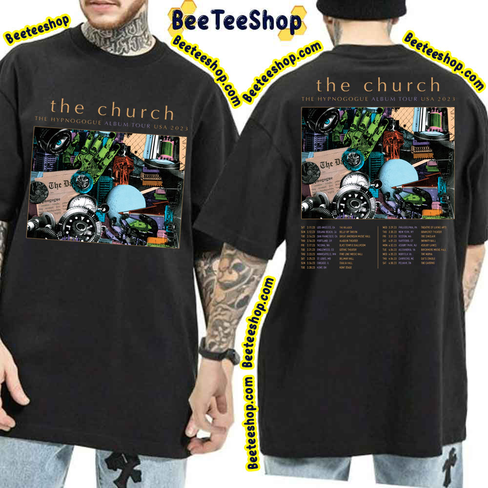 The Church Tour Us 2023 Double Sided Trending Unisex T-Shirt