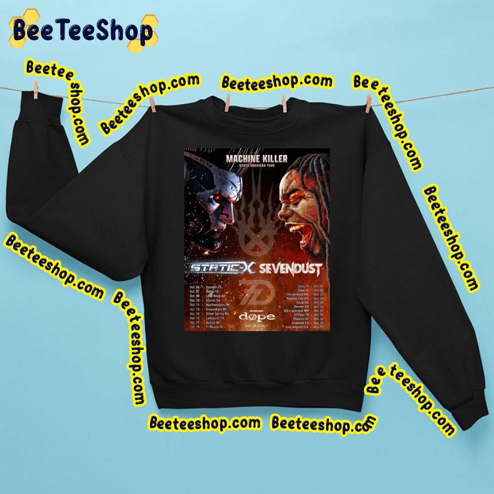 The Machine Killer Tour 2023 Trending Unisex Sweatshirt