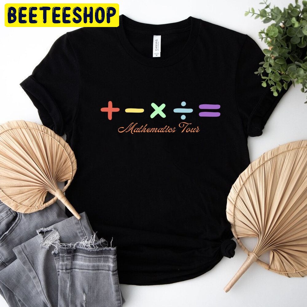 The Mathematics Tour Ed Sheeran Trending Unisex T-Shirt