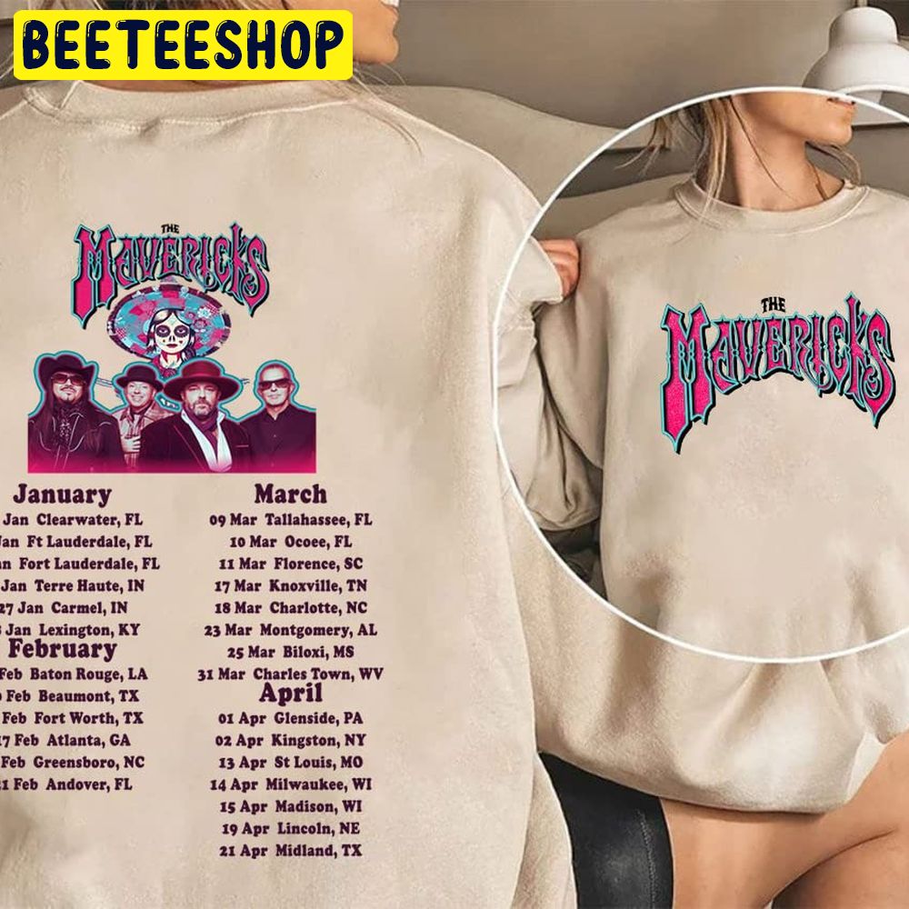 The Mavericks 2023 Tour Double Sided Trending Unisex Sweatshirt