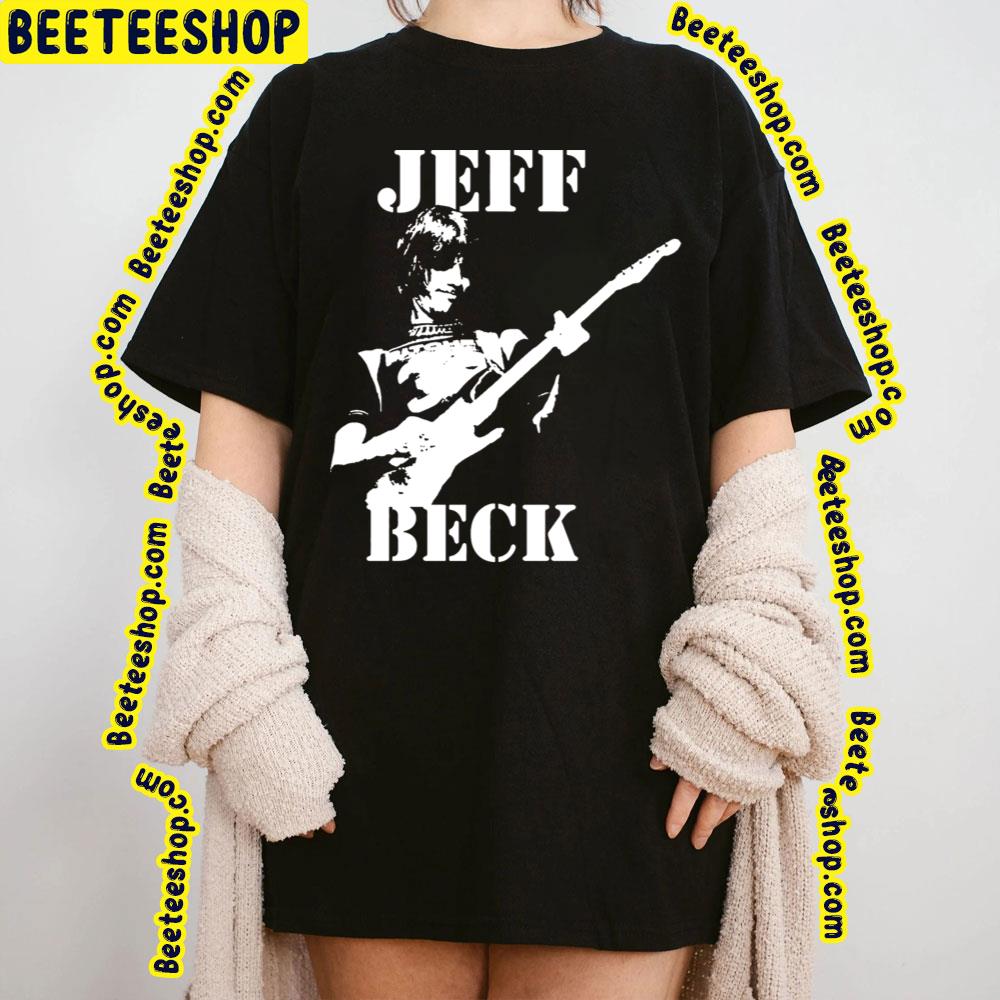 The White Stencil Jeff Beck Trending Unisex T-Shirt