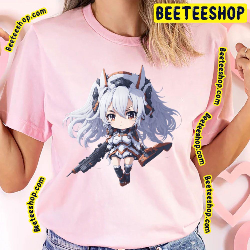 Very Cute Chibi Bronya Honkai Star Rail Game Trending Unisex T-Shirt