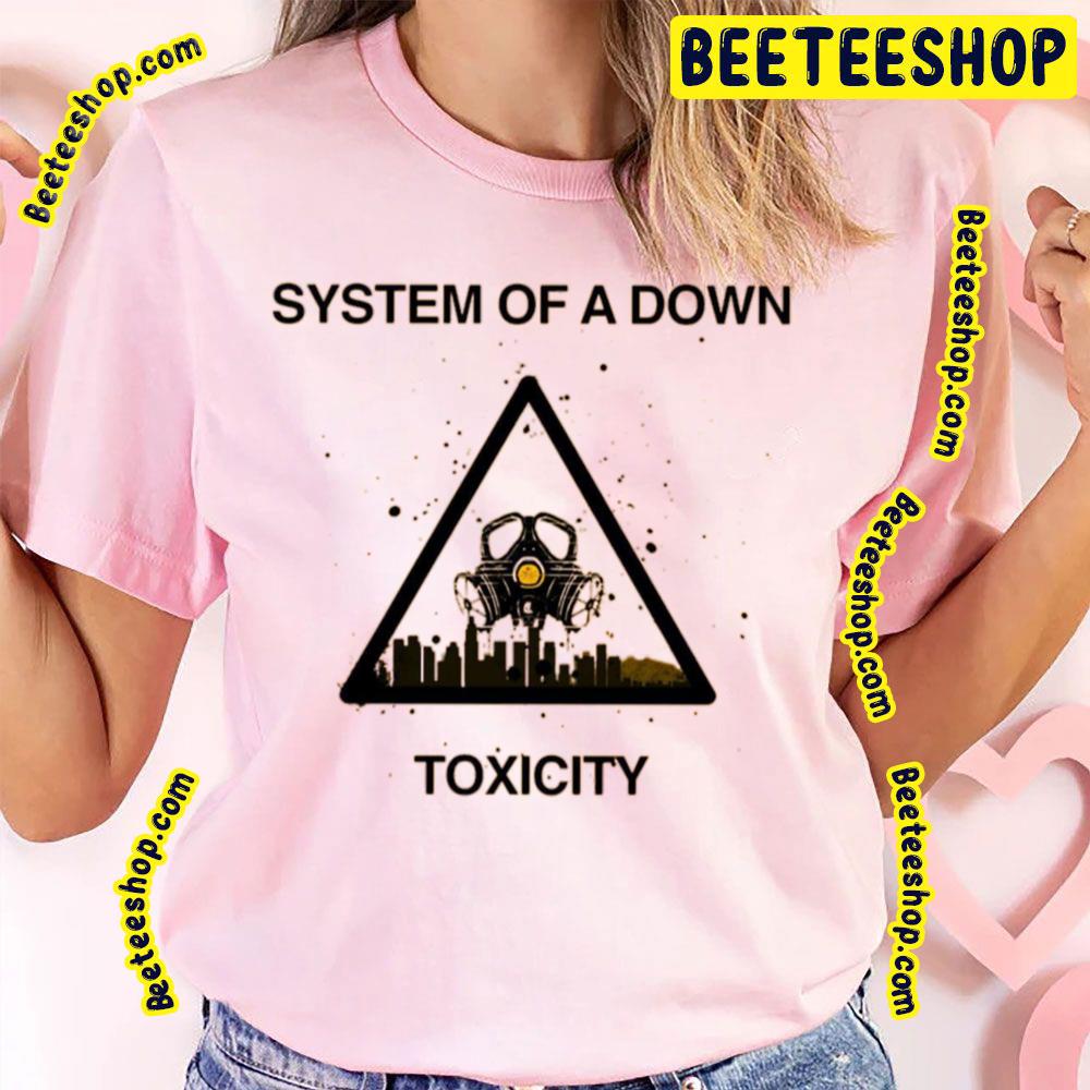 Vintage Art Gas Mask System Of A Down Trending Unisex T-Shirt