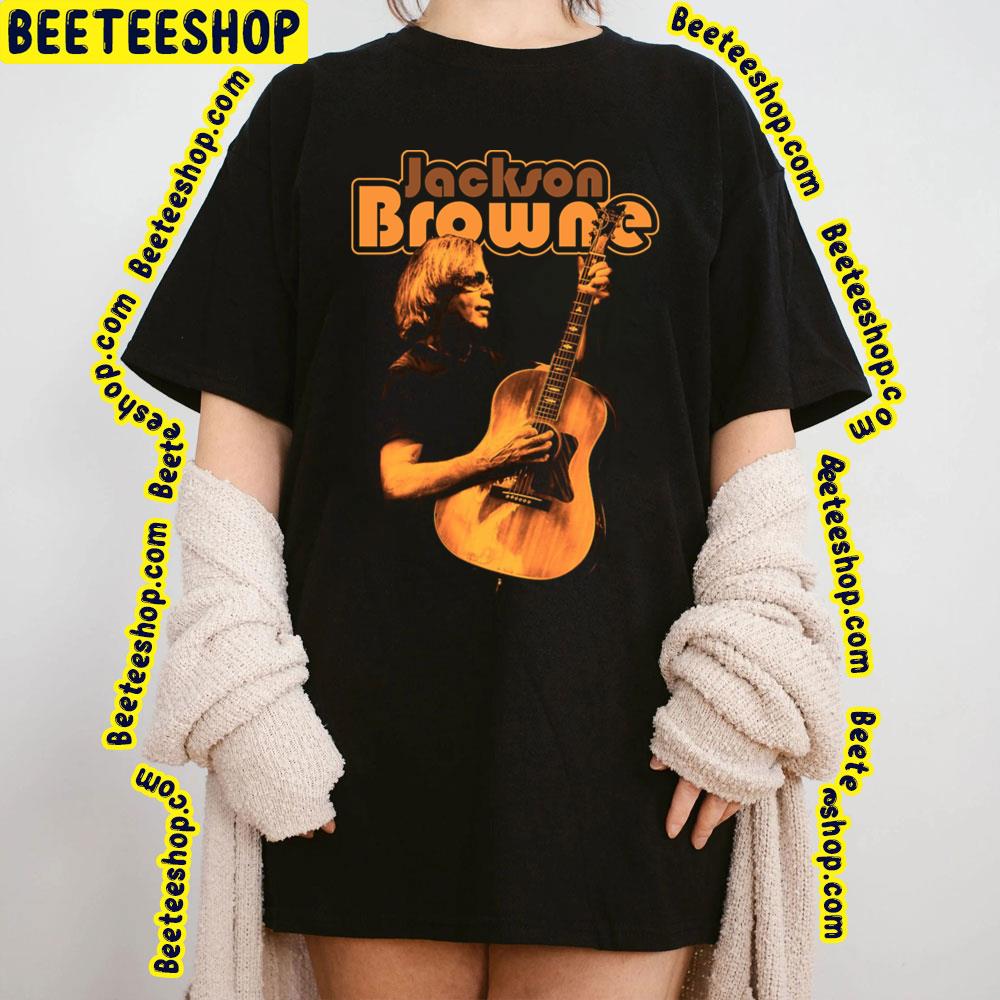 Vintage Art Guitar Jackson Browne Trending Unisex T-Shirt