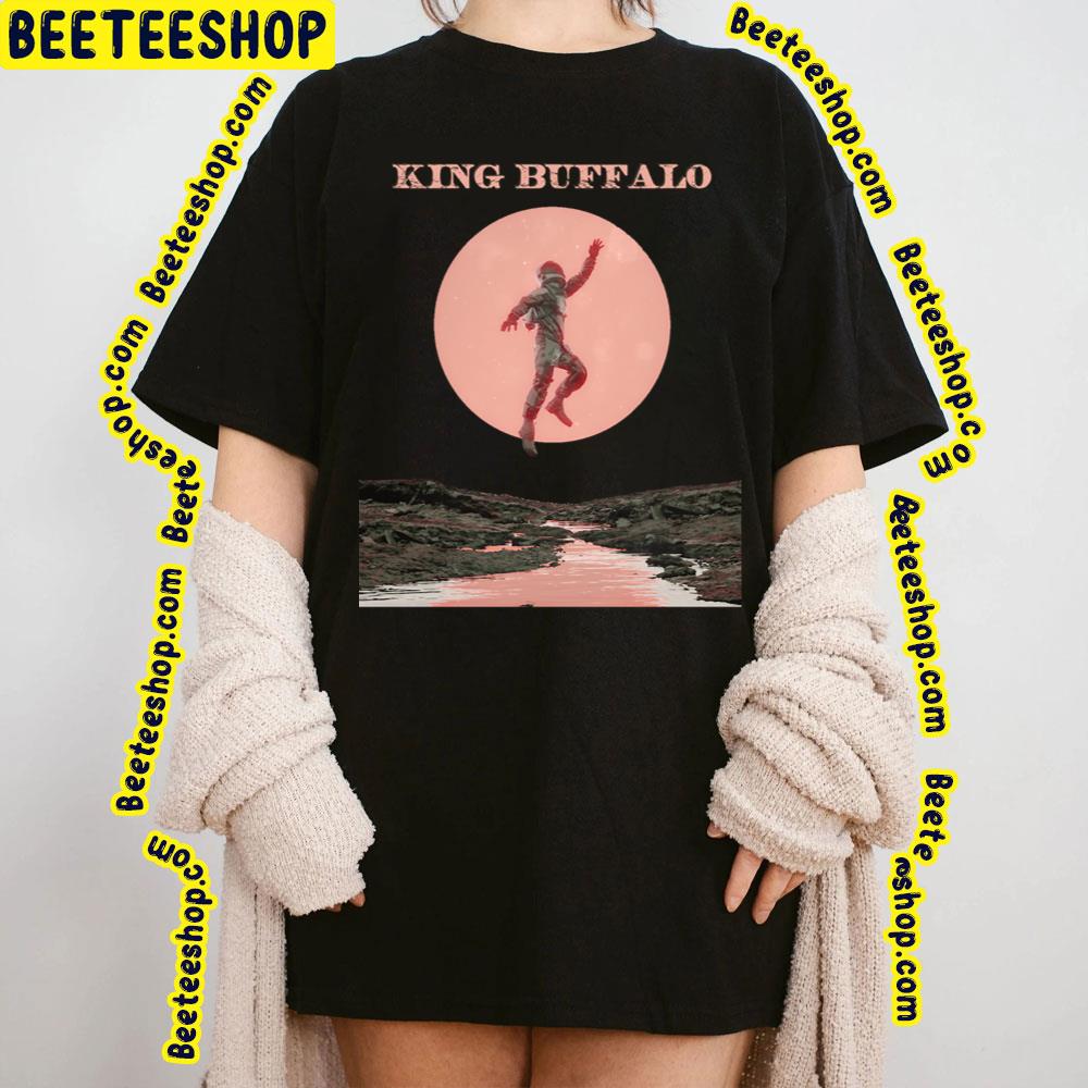 Vintage Art King Buffalo Trending Unisex T-Shirt