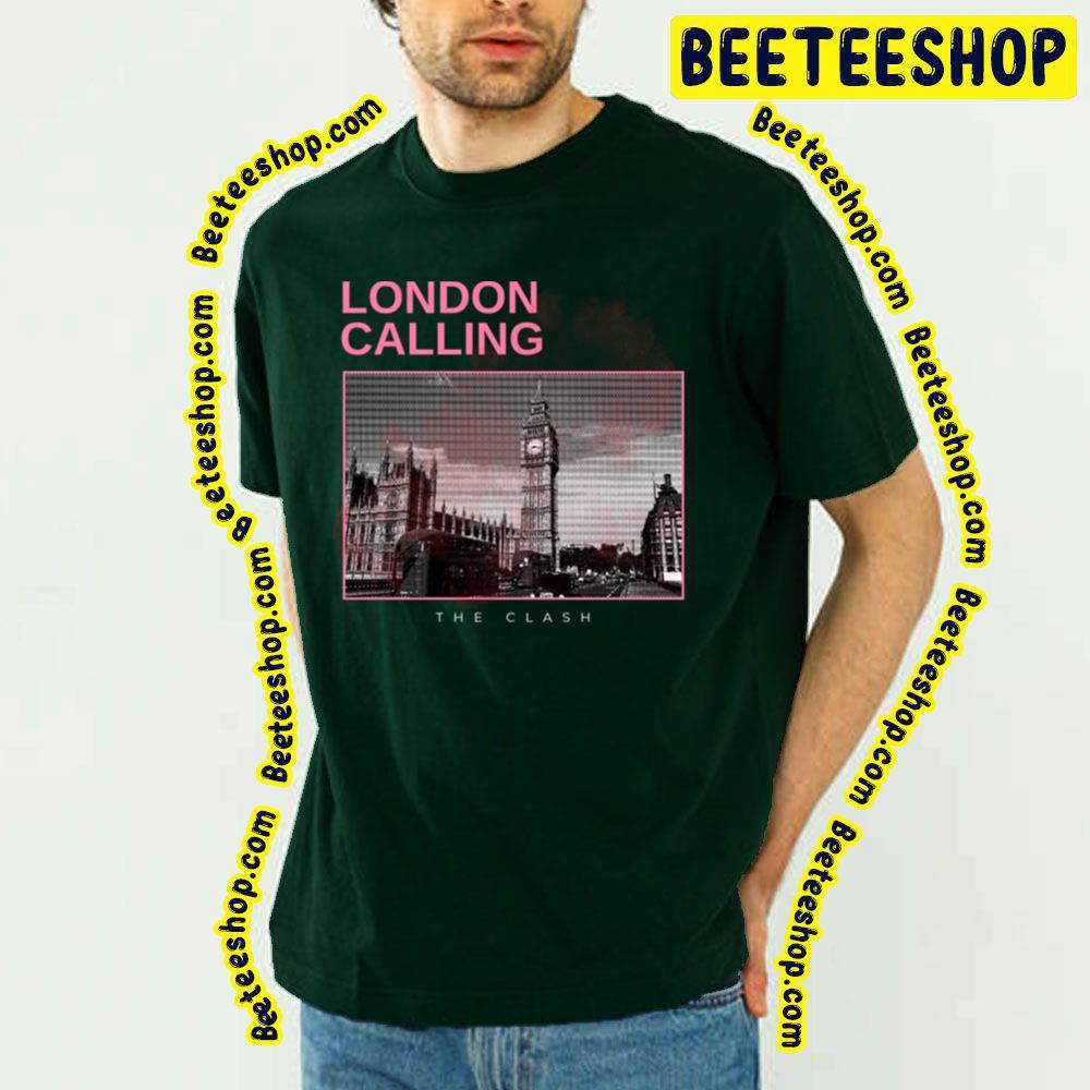 Vintage Art London Calling Minimalism Trending Unisex T-Shirt