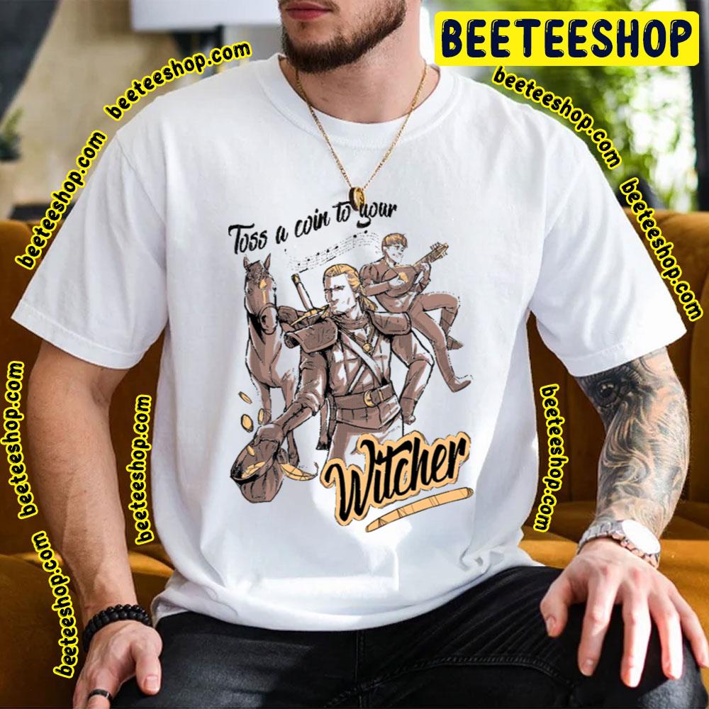 Vintage Art Toss A Win To Your The Witcher Trending Unisex T-Shirt