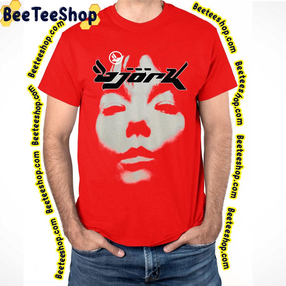 Vintage Face Bjork Trending Unisex T-Shirt