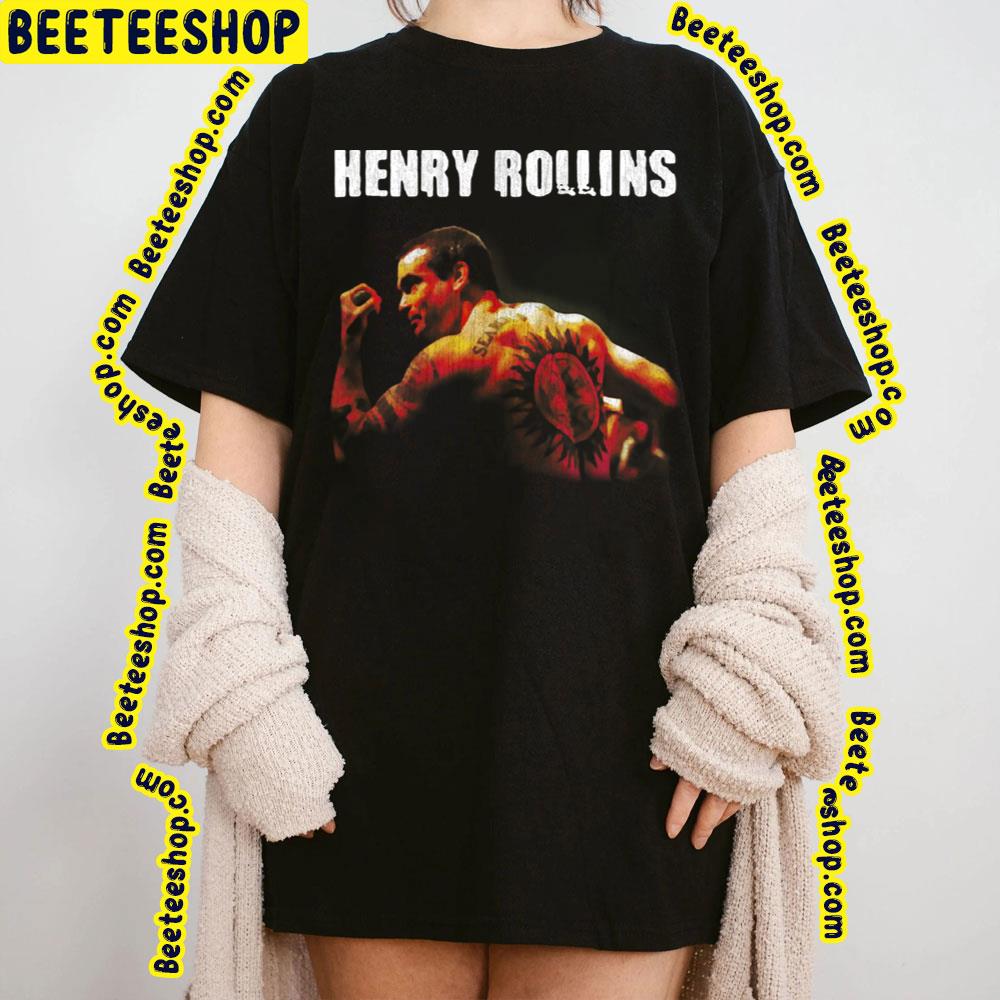 Individualitet Milestone analogi Vintage Henry Rollins Rock Trending Unisex T-Shirt - Beeteeshop