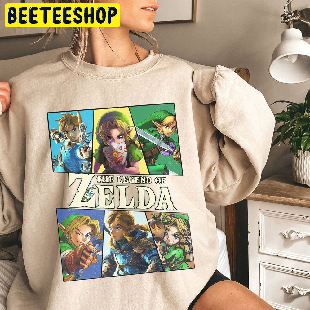 Vintage The Legend Of Zelda Tears Of The Kingdom Trending Unisex Sweatshirt