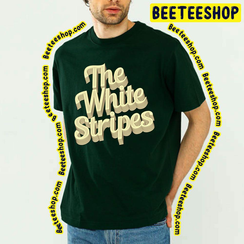 Vintage Yellow The White Stripes Trending Unisex T-Shirt