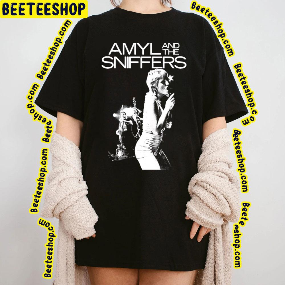 White Art Amyl And The Sniffers Trending Unisex T-Shirt