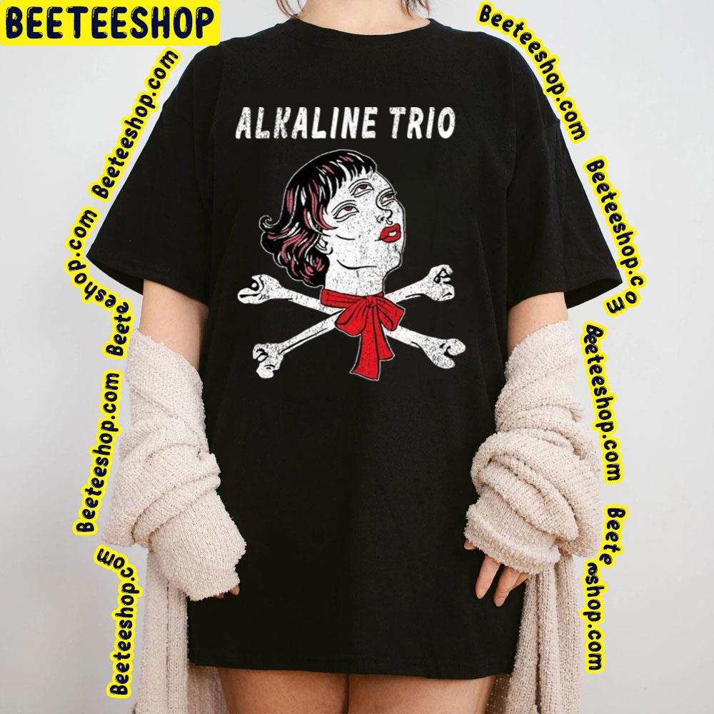 White Art Eye Alkaline Trio Trending Unisex T-Shirt