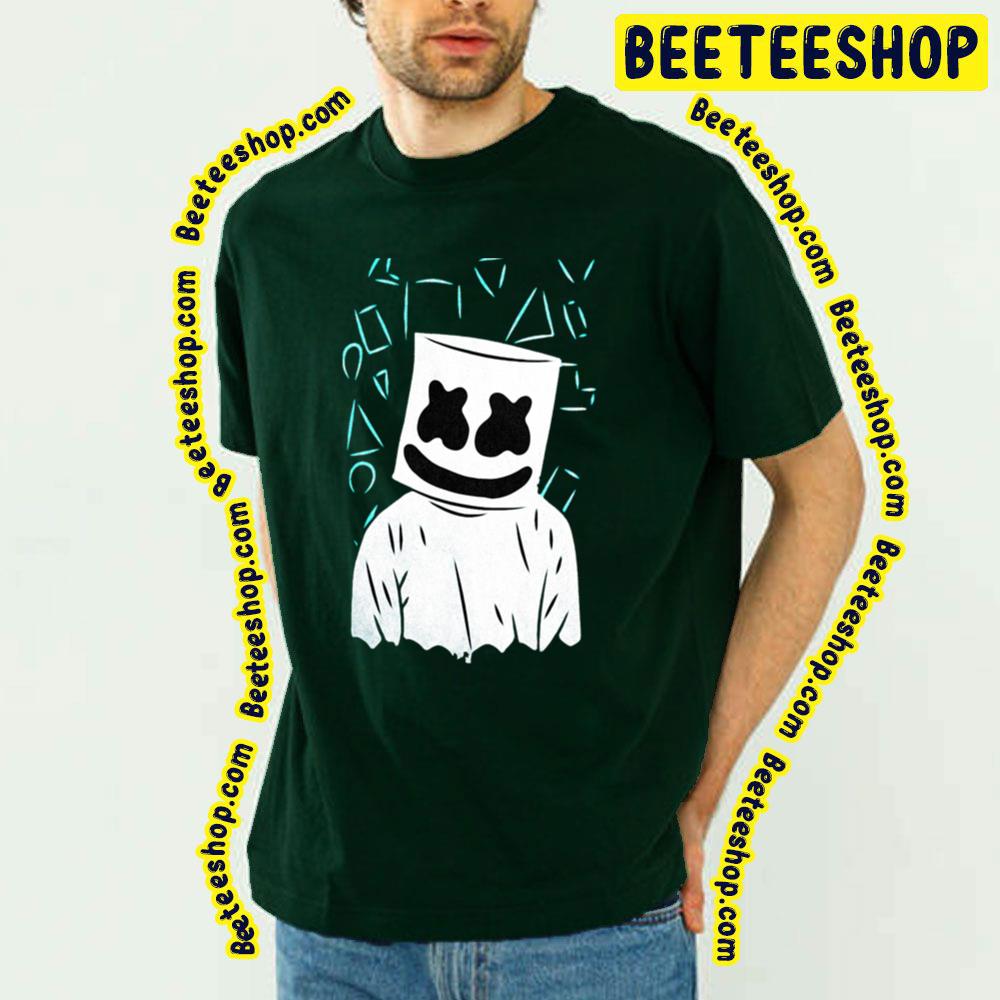 White Art Marshmello Trending Unisex T-Shirt