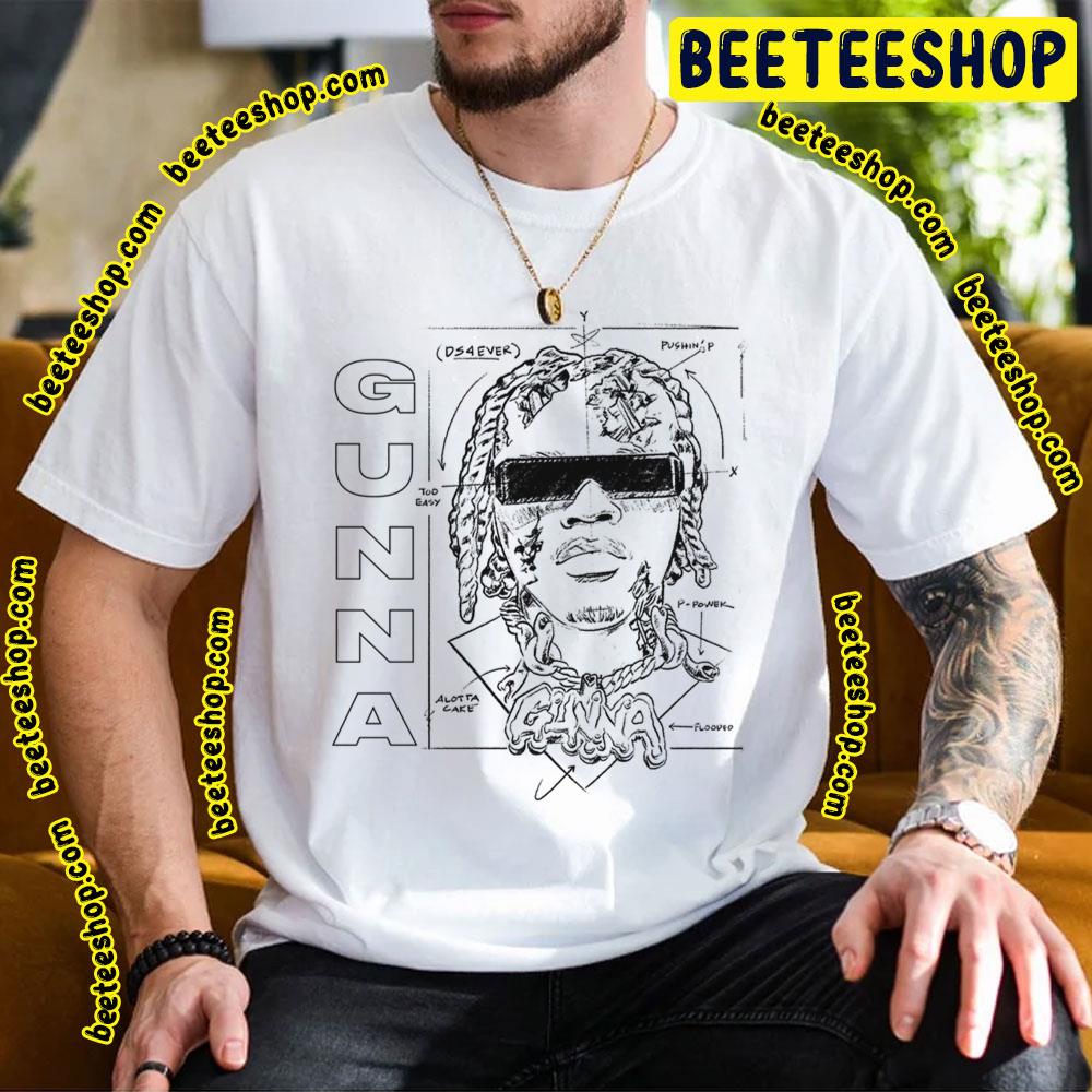 White Art The Face Gunna Trending Unisex T-Shirt