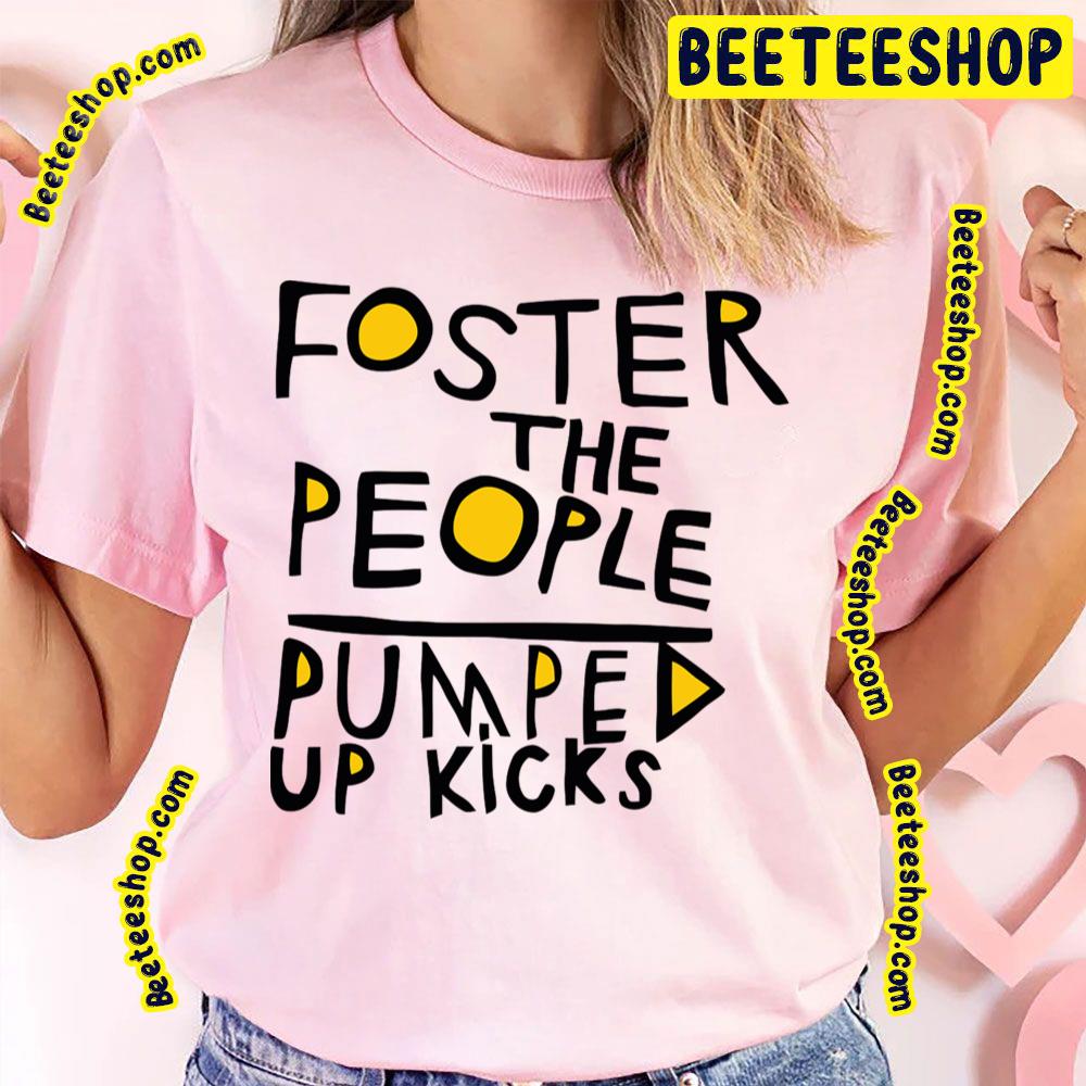 White Text Foster The People Trending Unisex T-Shirt