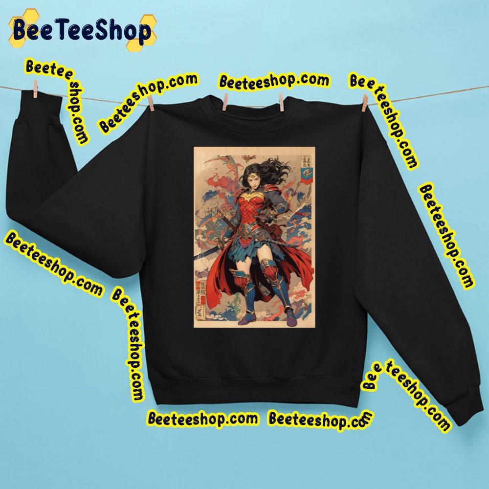 Wonder Women Marvel Japanese Art Trending Unisex Sweatshirt