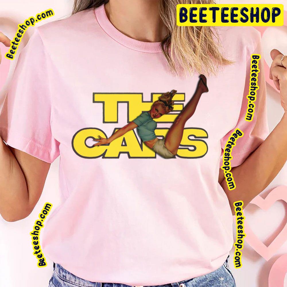 Yellow Text Girl The Cars Trending Unisex T-Shirt