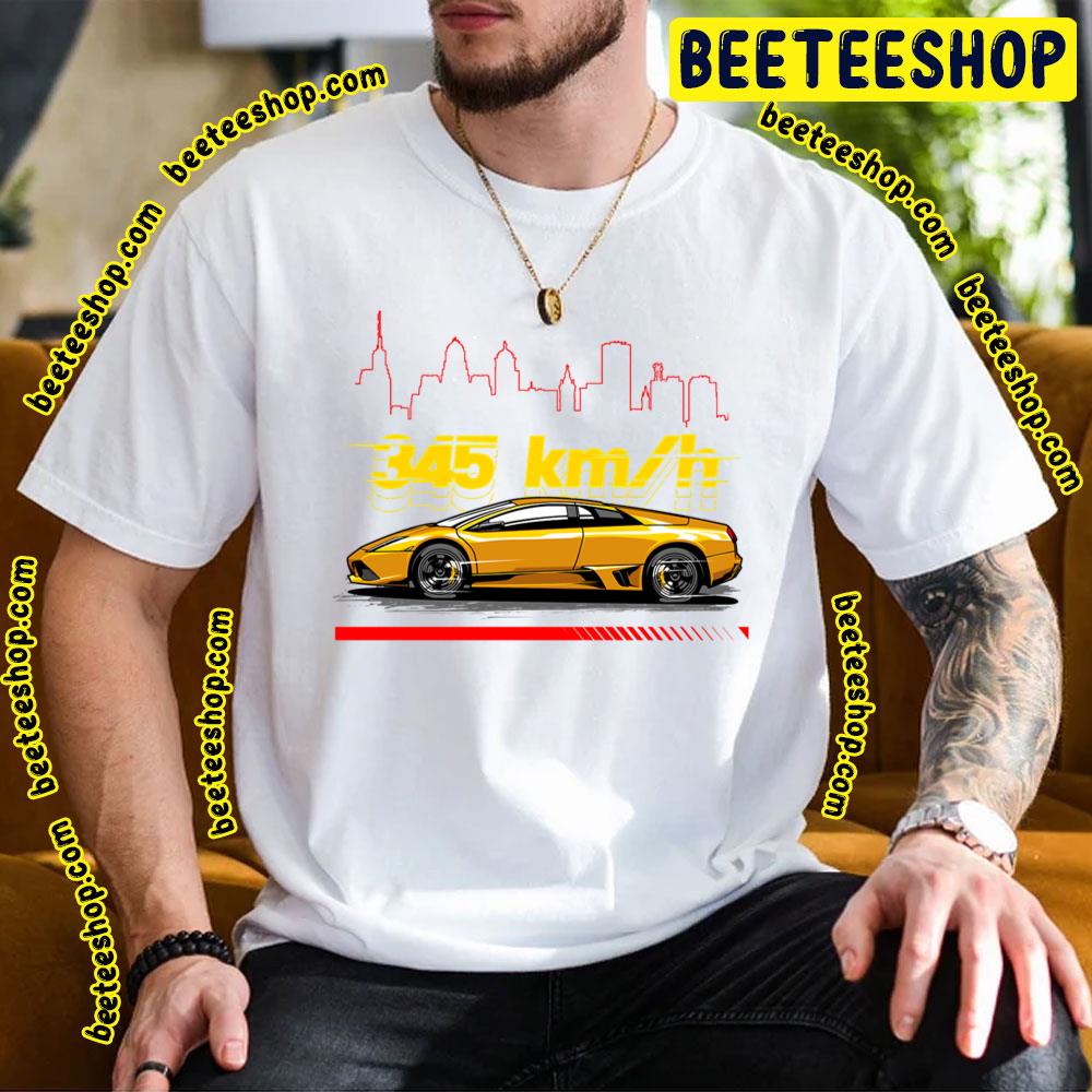 Yellow Top Speed Murciélago Trending Unisex T-Shirt