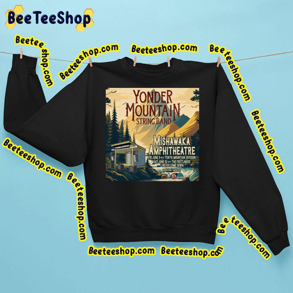 Yonder Mountain String Band June Tour 2023 Trending Unisex T-Shirt