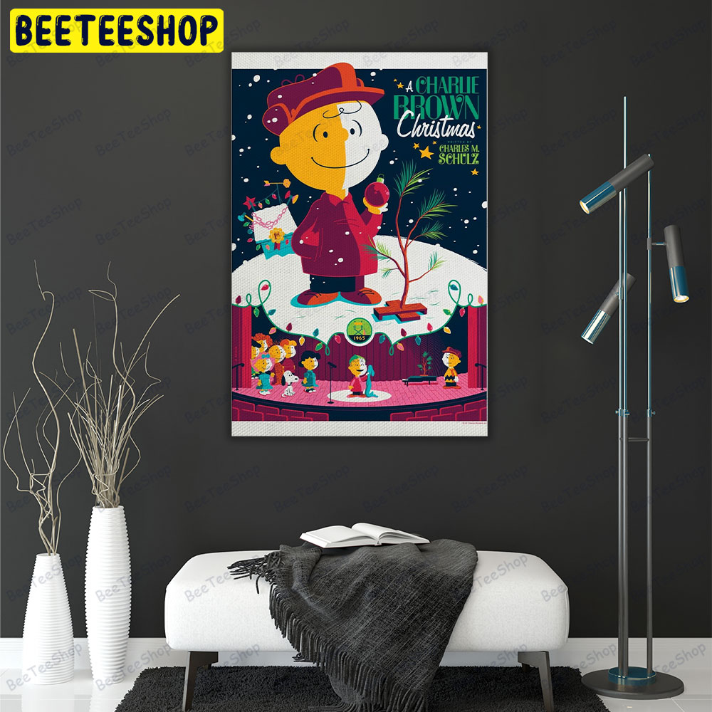 A Charlie Brown Christmas Charles M Schulz The Peanuts Movie Portrait Canvas