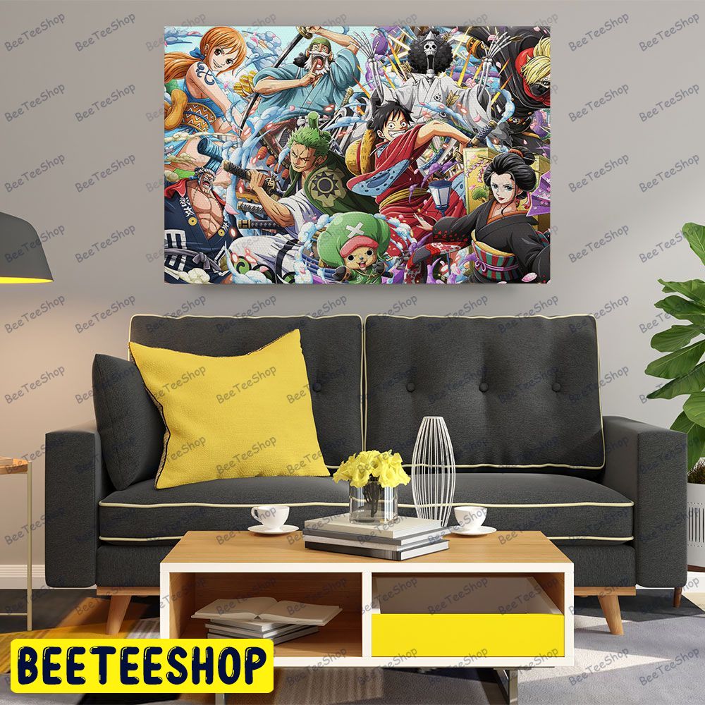 All Characters One Piece US Landscape Canvas