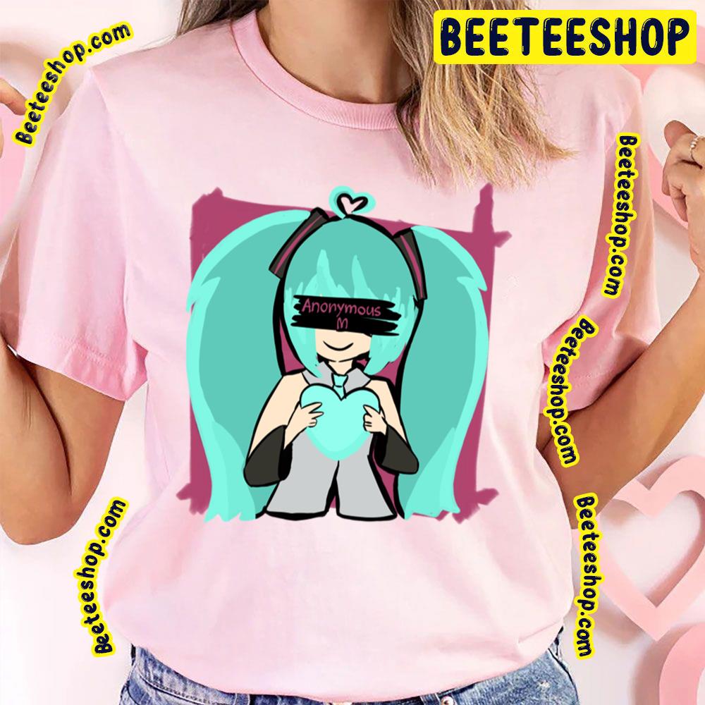 Anonymous M Hatsune Miku Vocaloid Trending Unisex T-Shirt