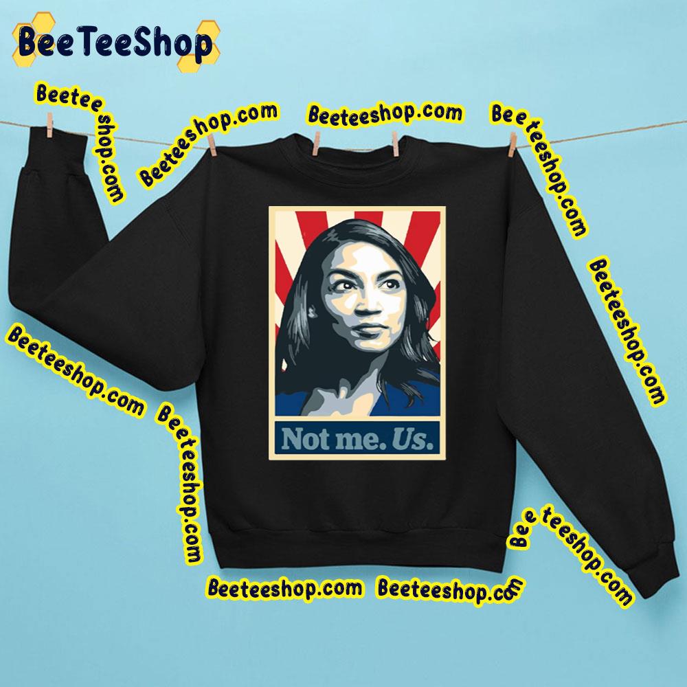 Aoc See Through Not Me Us Trending Unisex Sweatshirt