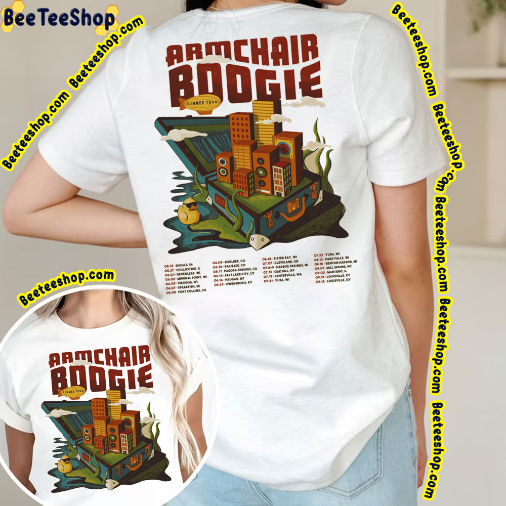 Armchair Boogie 2023 Tour Double Sided Trending Unisex T-Shirt