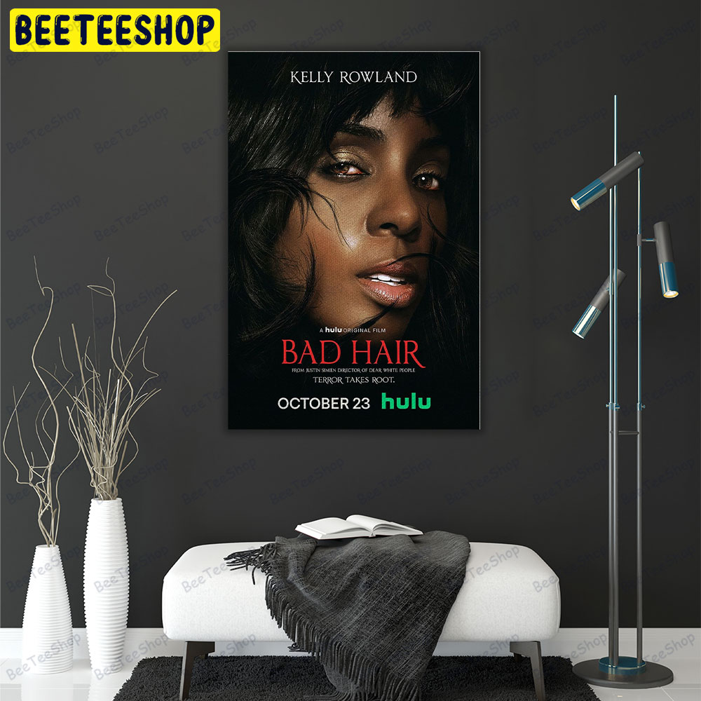 Bad Hair Kelly Rowland Hulu Movie Portrait Canvas