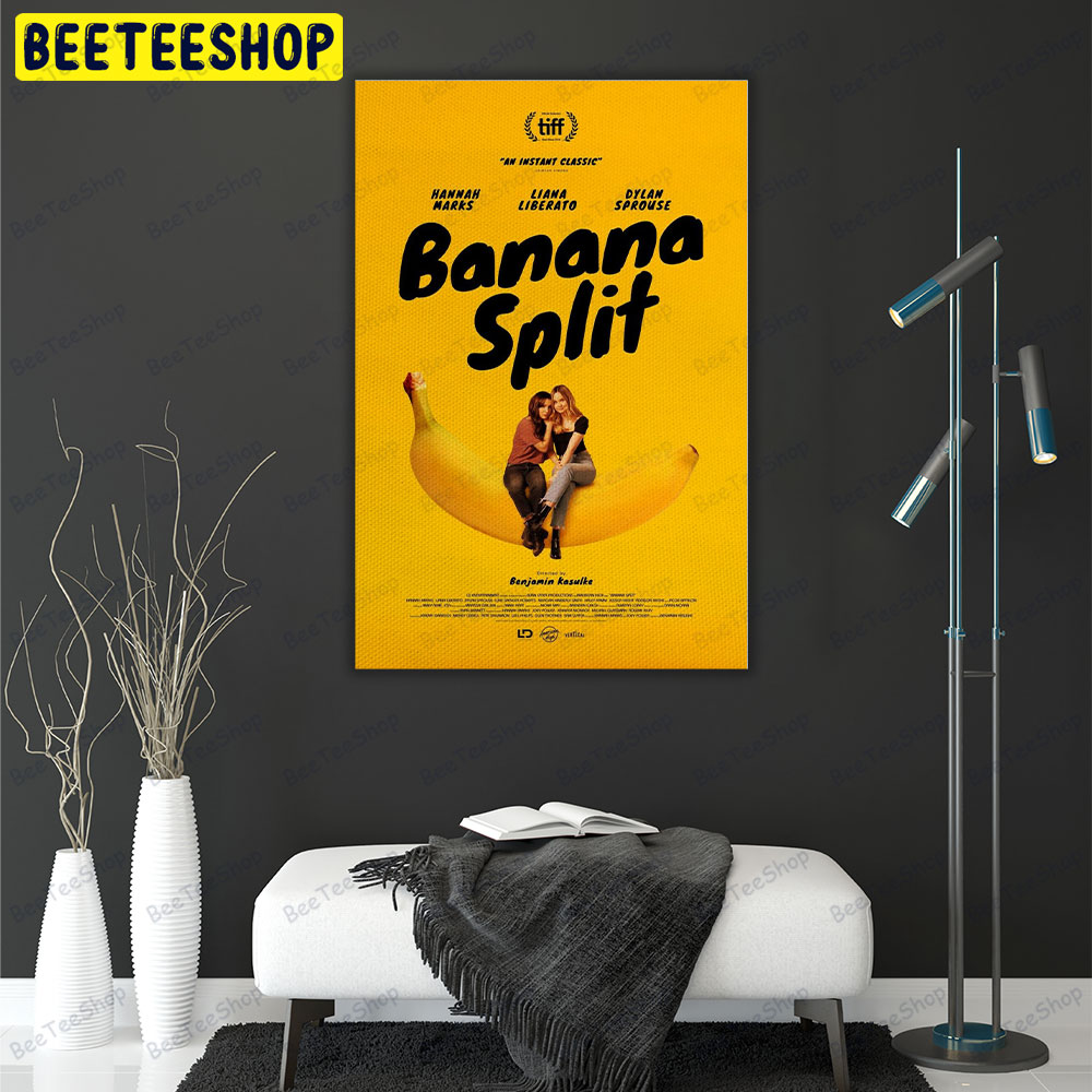 Banana Split Hannah Marks Liana Liberato Movie Portrait Canvas