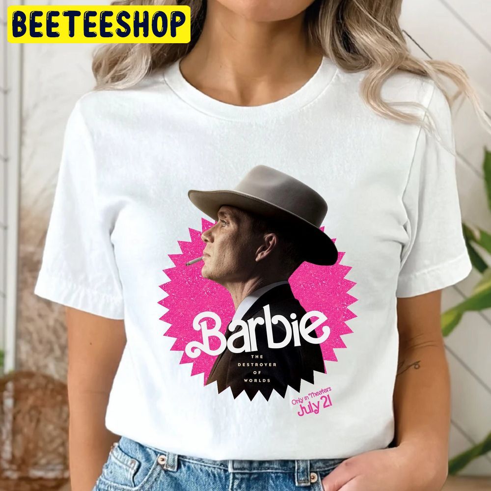 Barbie Oppenheimer Funny Movie Trending Unisex T-Shirt