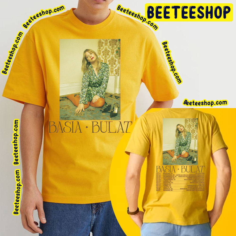 Basia Bulat Tour Dates 2023 Double Sided Trending Unisex T-Shirt