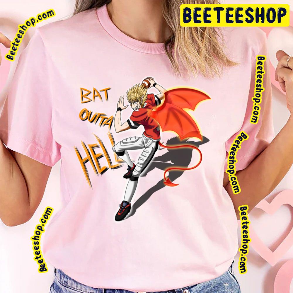 Bat Outta Hell Bat Eyeshield 21 Trending Unisex T-Shirt