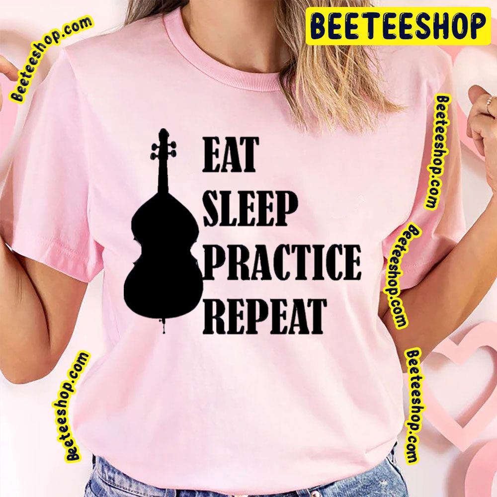 Black Guitar Sleep Trending Unisex T-Shirt