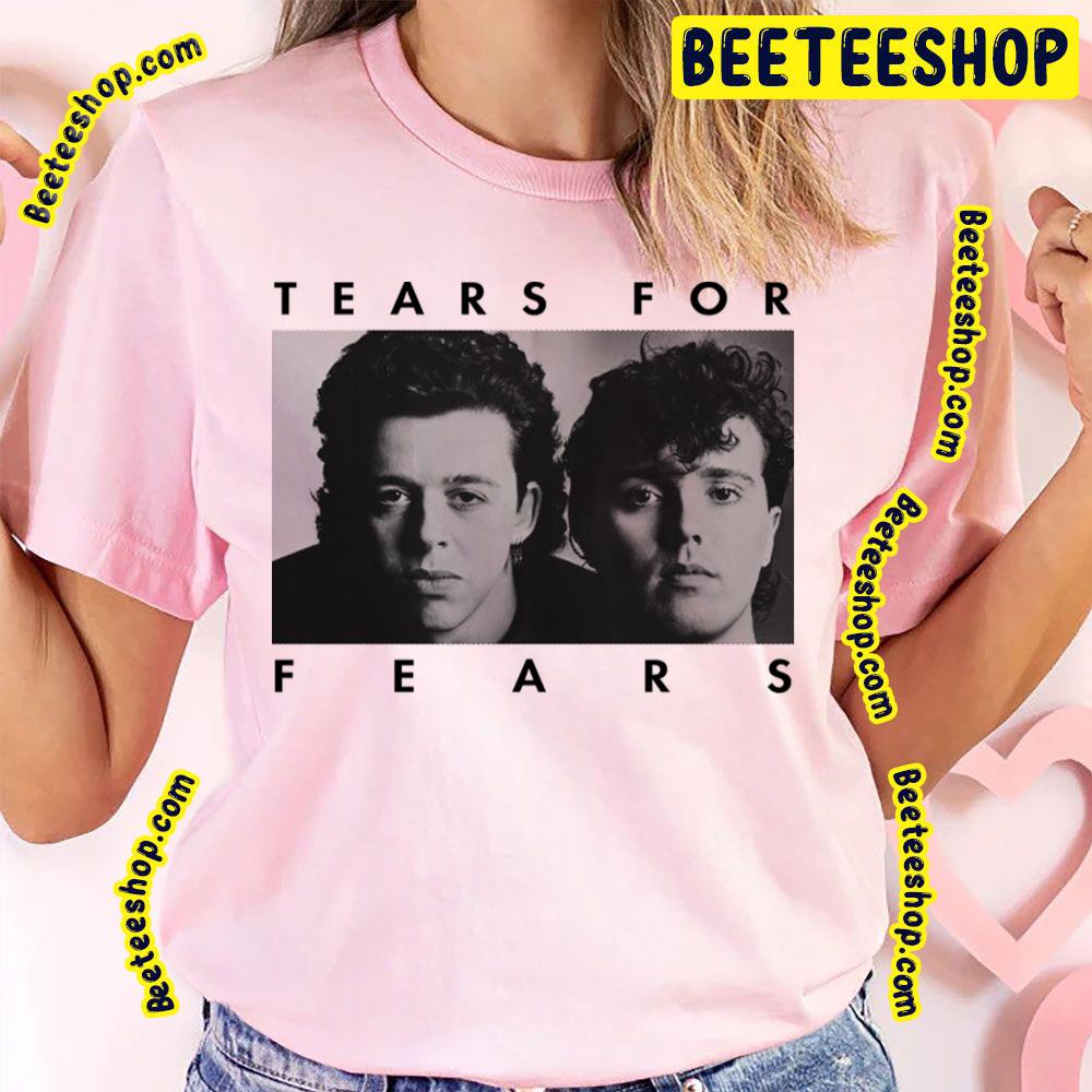 Black Retro Tears For Fears Trending Unisex T-Shirt