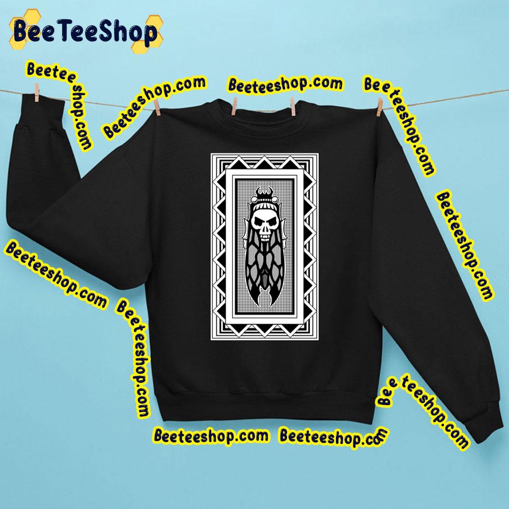 Black Skull Beelzebub Trending Unisex Sweatshirt