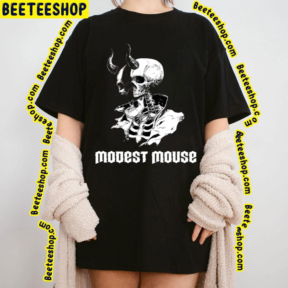 Black Skull Modest Mouse Trending Unisex T-Shirt