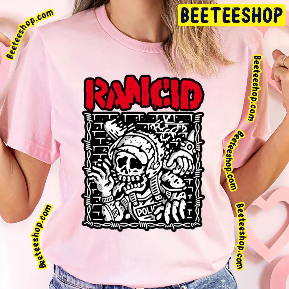 Black Skull Rancid Band Trending Unisex T-Shirt