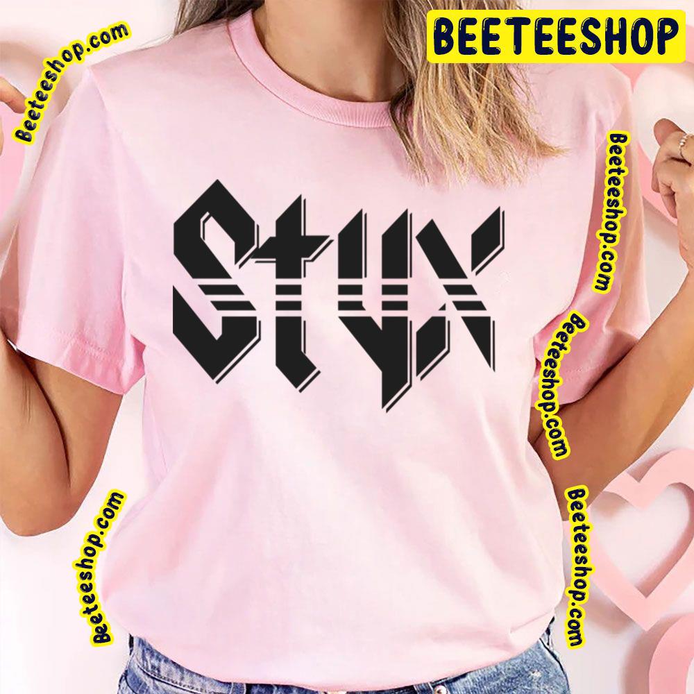 Black Text Styx Trending Unisex T-Shirt