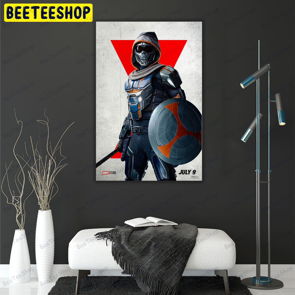 Black Widow Taskmaster Marvel Movie Portrait Canvas - Beeteeshop