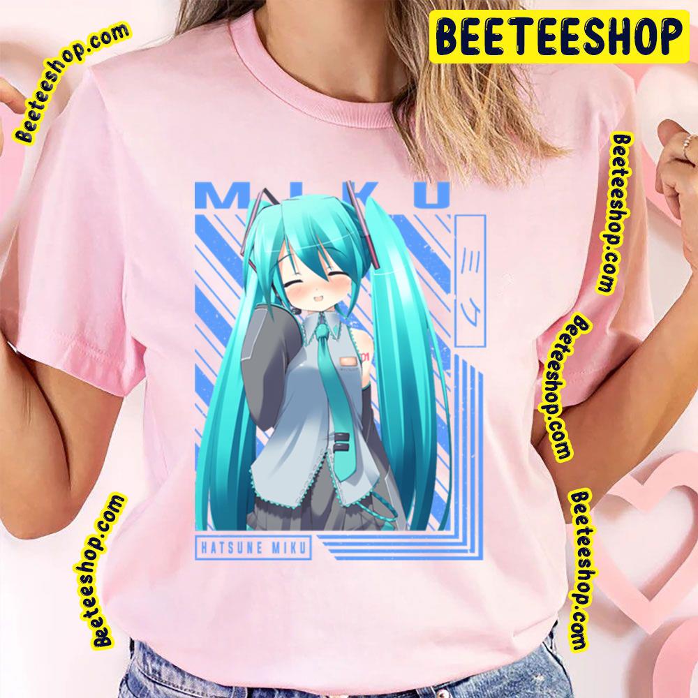 Blue Art Hatsune Miku Trending Unisex T-Shirt