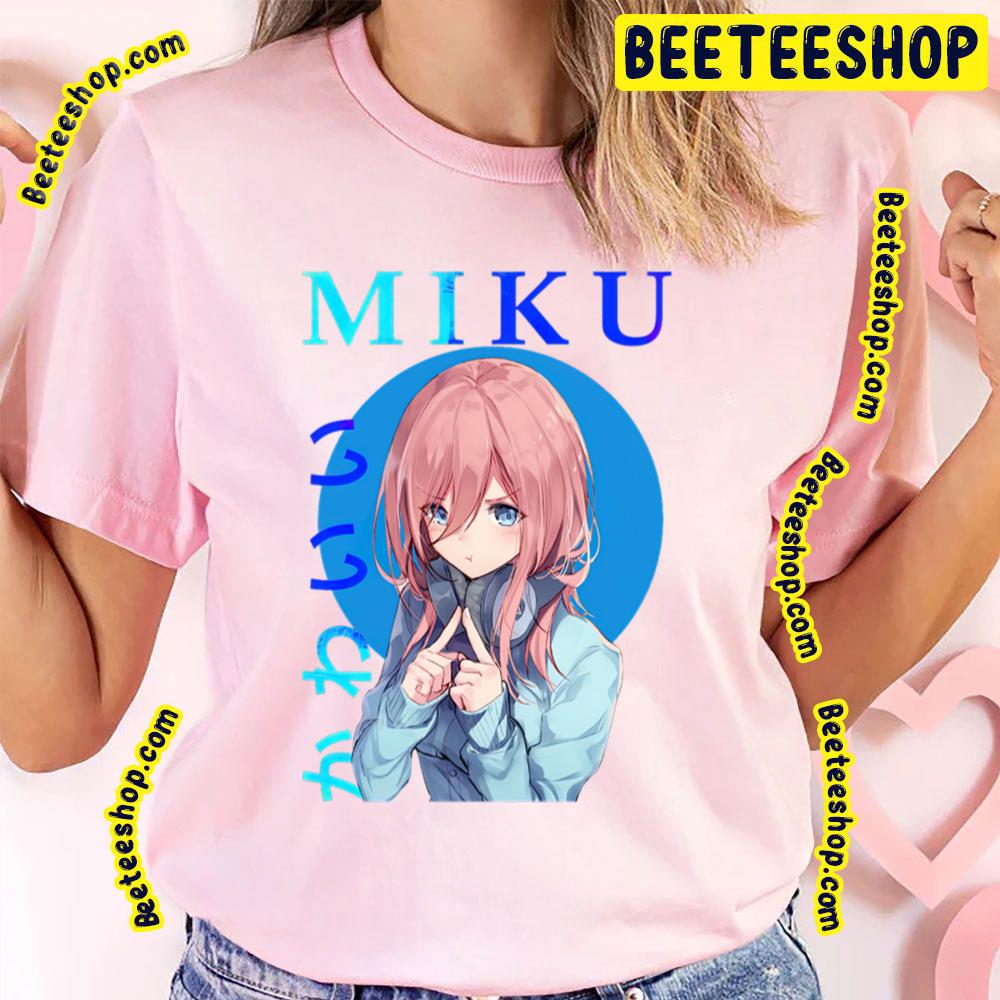 Blue Circle Miku Nakano The Quintessential Quintuplets Trending Unisex T-Shirt