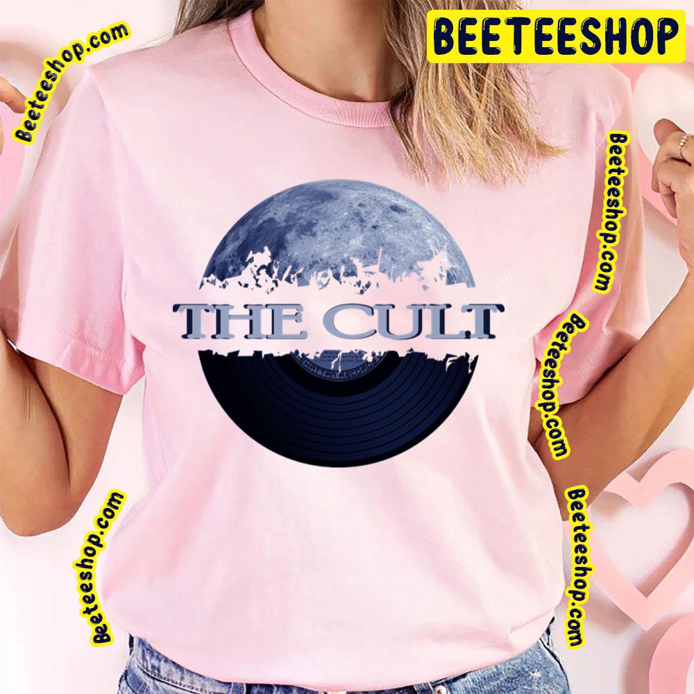 Blue Moon Vinyl The Cult Trending Unisex T-Shirt